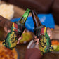 Personalised Afro Vibes 4 in 1 Can Cooler Tumbler Reggae King - Live The Way You Love