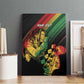 Personalised Afro Vibes Canvas Wall Art Reggae King - Live The Way You Love