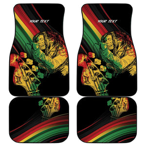 Personalised Afro Vibes Car Mats Reggae King - Live The Way You Love