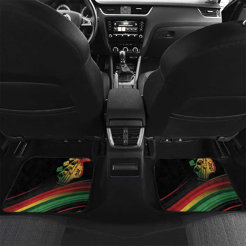 Personalised Afro Vibes Car Mats Reggae King - Live The Way You Love
