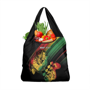 Personalised Afro Vibes Grocery Bag Reggae King - Live The Way You Love