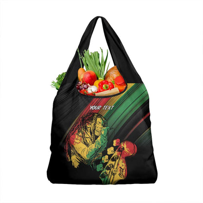 Personalised Afro Vibes Grocery Bag Reggae King - Live The Way You Love