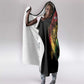 Personalised Afro Vibes Hooded Blanket Reggae King - Live The Way You Love