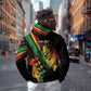 Personalised Afro Vibes Hoodie Reggae King - Live The Way You Love