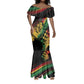 Personalised Afro Vibes Mermaid Dress Reggae King - Live The Way You Love