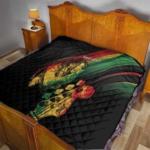 Personalised Afro Vibes Quilt Reggae King - Live The Way You Love