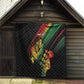 Personalised Afro Vibes Quilt Reggae King - Live The Way You Love
