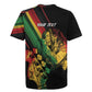 Personalised Afro Vibes Rugby Jersey Reggae King - Live The Way You Love