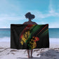 Personalised Afro Vibes Sarong Reggae King - Live The Way You Love