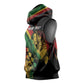 Personalised Afro Vibes Sleeveless Hoodie Reggae King - Live The Way You Love - African Pride