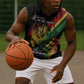 Personalised Afro Vibes Sleeveless Hoodie Reggae King - Live The Way You Love - African Pride