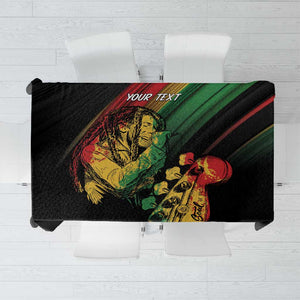 Personalised Afro Vibes Tablecloth Reggae King - Live The Way You Love