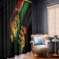 Personalised Afro Vibes Window Curtain Reggae King - Live The Way You Love