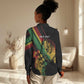 Personalised Afro Vibes Women Casual Shirt Reggae King - Live The Way You Love LT7