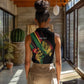 Personalised Afro Vibes Women Sleeveless Polo Shirt Reggae King - Live The Way You Love