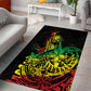 Personalised Jawaiian Reggae Area Rug Afro-Polynesian Style