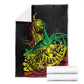 Personalised Jawaiian Reggae Blanket Afro-Polynesian Style