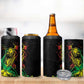 Personalised Jawaiian Reggae 4 in 1 Can Cooler Tumbler Afro-Polynesian Style
