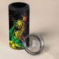 Personalised Jawaiian Reggae 4 in 1 Can Cooler Tumbler Afro-Polynesian Style