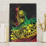 Personalised Jawaiian Reggae Canvas Wall Art Afro-Polynesian Style