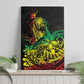 Personalised Jawaiian Reggae Canvas Wall Art Afro-Polynesian Style