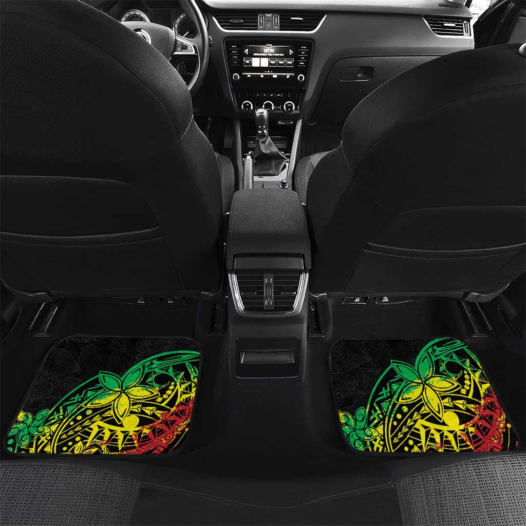 Personalised Jawaiian Reggae Car Mats Afro-Polynesian Style
