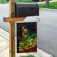 Personalised Jawaiian Reggae Garden Flag Afro-Polynesian Style