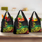 Personalised Jawaiian Reggae Grocery Bag Afro-Polynesian Style