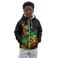 Personalised Jawaiian Reggae Kid Hoodie Afro-Polynesian Style