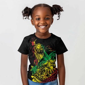 Personalised Jawaiian Reggae Kid T shirt Afro-Polynesian Style