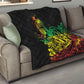 Personalised Jawaiian Reggae Quilt Afro-Polynesian Style