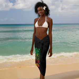 Personalised Jawaiian Reggae Sarong Afro-Polynesian Style