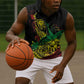 Personalised Jawaiian Reggae Sleeveless Hoodie Afro-Polynesian Style - African Pride