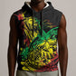 Personalised Jawaiian Reggae Sleeveless Hoodie Afro-Polynesian Style - African Pride