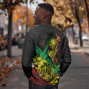 Personalised Jawaiian Reggae Sweatshirt Afro-Polynesian Style