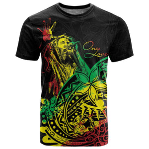 Personalised Jawaiian Reggae T shirt Afro-Polynesian Style