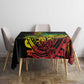 Personalised Jawaiian Reggae Tablecloth Afro-Polynesian Style