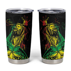 Personalised Jawaiian Reggae Tumbler Cup Afro-Polynesian Style