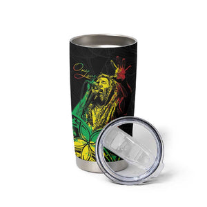 Personalised Jawaiian Reggae Tumbler Cup Afro-Polynesian Style