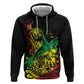 Personalised Jawaiian Reggae Zip Hoodie Afro-Polynesian Style