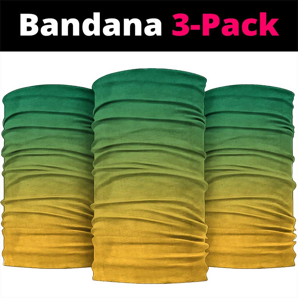 Jamaica Neck Gaiter Kente Pattern Basic - Yellow - African Pride