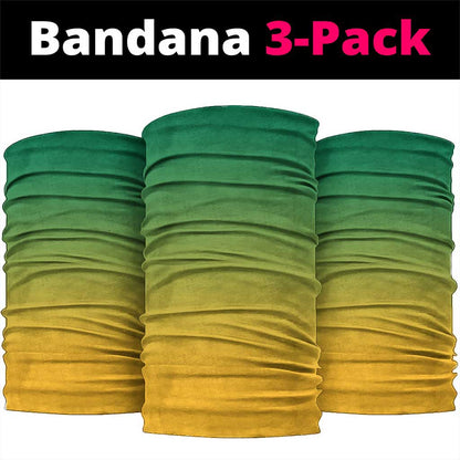 Jamaica Neck Gaiter Kente Pattern Basic - Yellow - African Pride