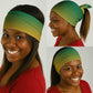 Jamaica Neck Gaiter Kente Pattern Basic - Yellow - African Pride