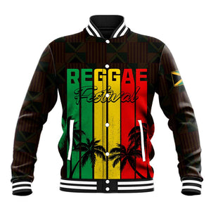 Personalised Jamaica Baseball Jacket Reggae Festival Bob Marley Abstract Portrait LT7