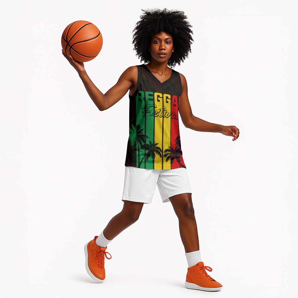 Personalised Jamaica Basketball Jersey Reggae Festival Bob Marley Abstract Portrait - African Pride