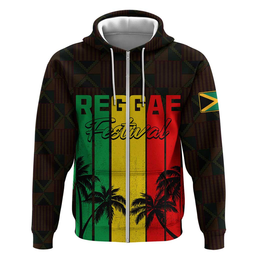 Personalised Jamaica Hoodie Reggae Festival Bob Marley Abstract Portrait