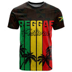 Personalised Jamaica T shirt Reggae Festival Bob Marley Abstract Portrait