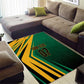 Afro-Jamaican Tropical Palm Personalized Area Rug - African Pride