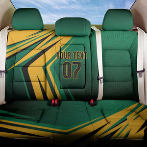 Afro-Jamaican Tropical Palm Personalized Back Car Seat Cover - African Pride