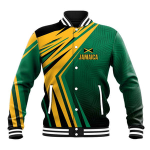 Afro-Jamaican Tropical Palm Personalized Baseball Jacket - African Pride